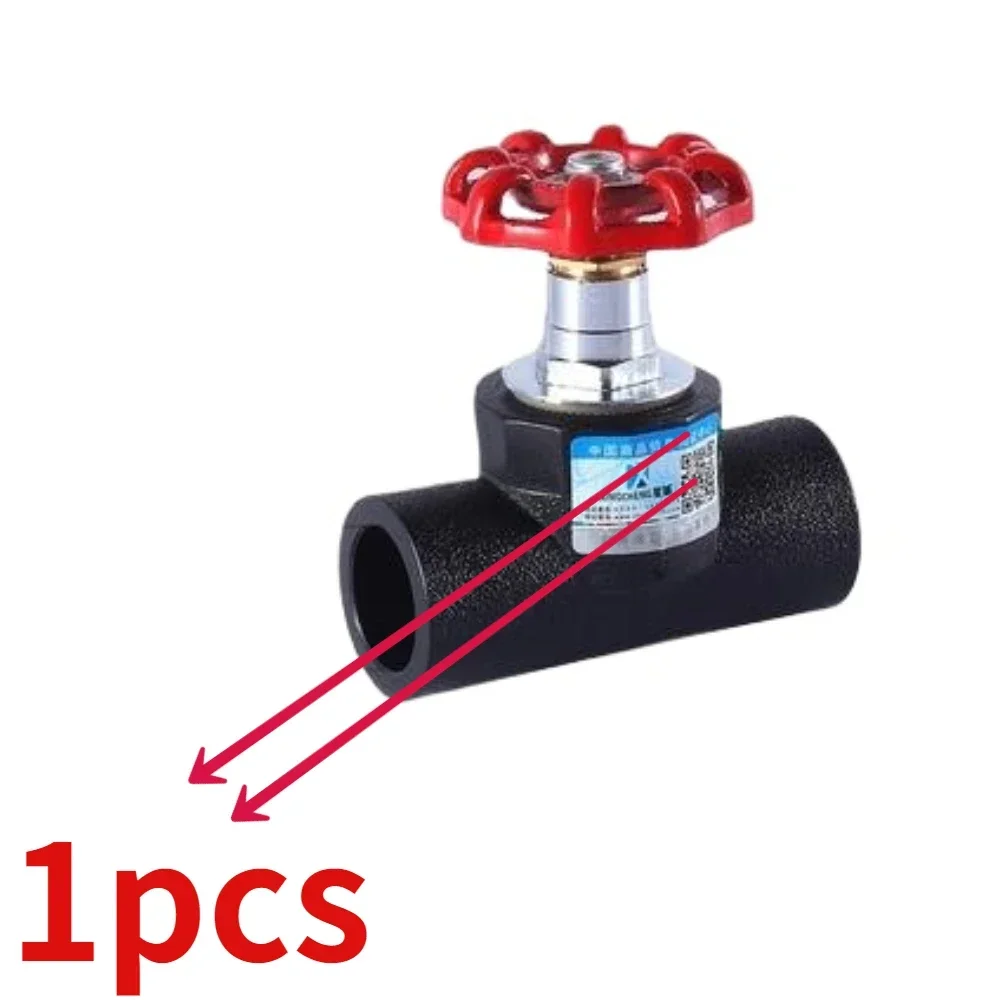 2pcs for PE Equal Diameter Direct 20mm 25 32 40 50mm 63 75 90mm Socket Type Pipe Clamp Water Pipe Joint Fittings