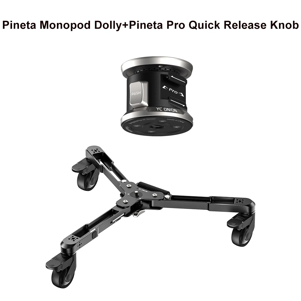 YC Onion Pineta Monopod Dolly voor Pineta Pro Monopod