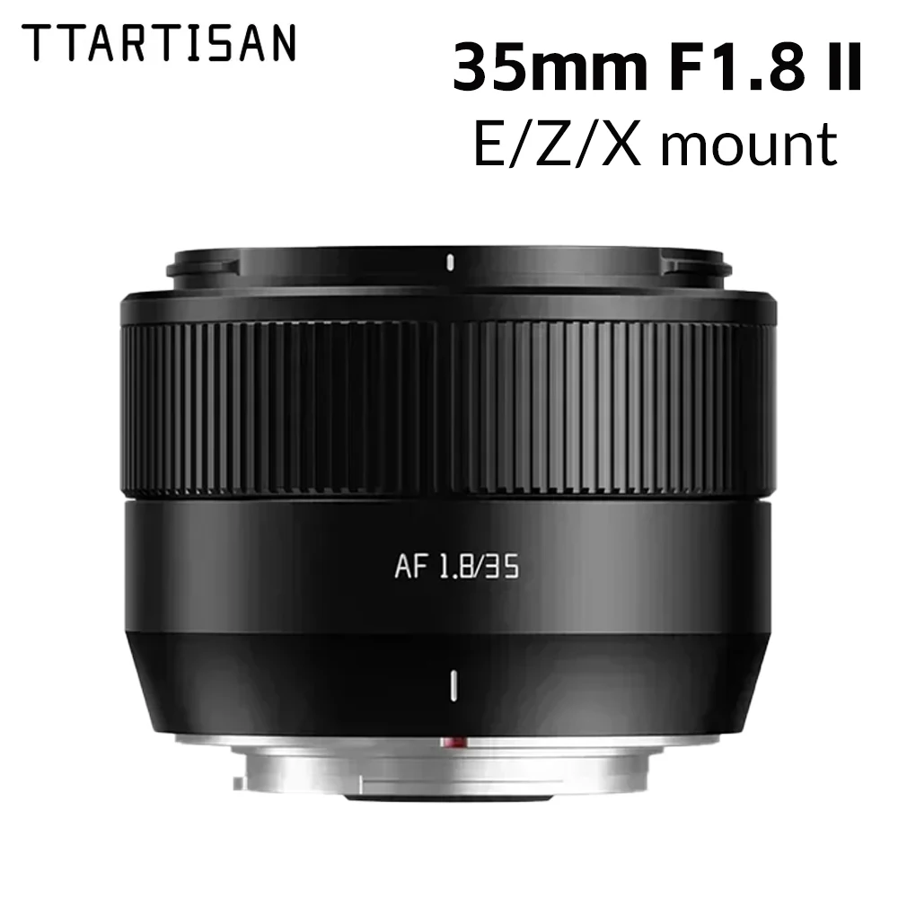 

TTArtisan 35 мм F1.8 II объектив с автофокусом APS-C для камер Fuji X Sony E Nikon Z с креплением X-A1 X-A10 X-A2 X-PRO02 XS10 XS20 X-PRO01