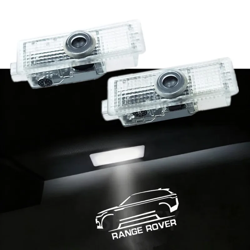 2X LED Auto-Tür-Willkommenslichter mit Geister-Schatten-Effekt, Zubehör für Range Rover Sport 2003-2020 2014 2015 2016 2017 2018 2019 2020