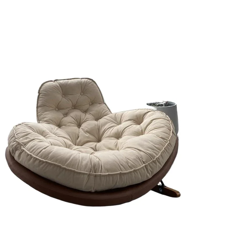 

Balcony leisure living room light luxury rocking chair, adult home designer lazy sofa