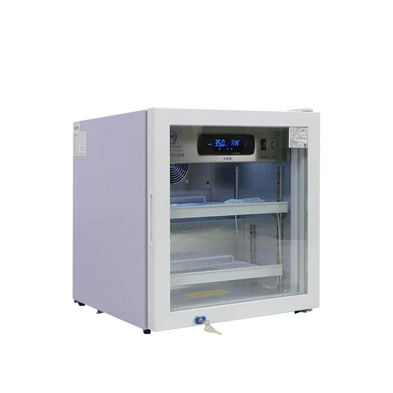 50L portable medicine low temperature vaccine storage freezer hospital mini vaccine cold storage refrigerator