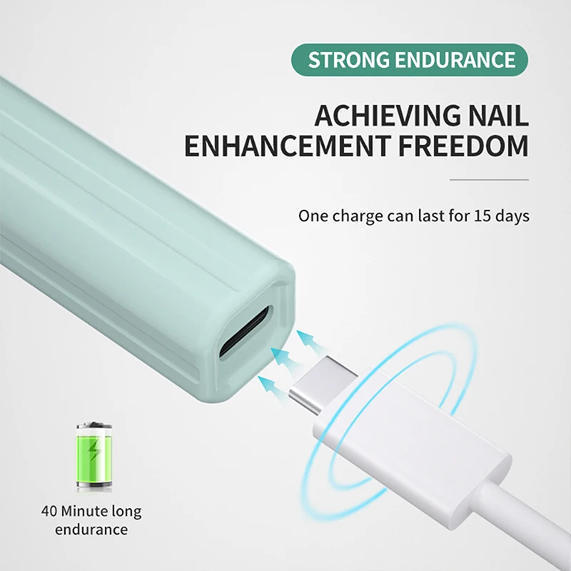 Draagbare draagbare nagellamp Salon Sneldrogende USB-machine Fototherapie-instrumenten voor thuis Professionele UV LED-nagelgereedschappen