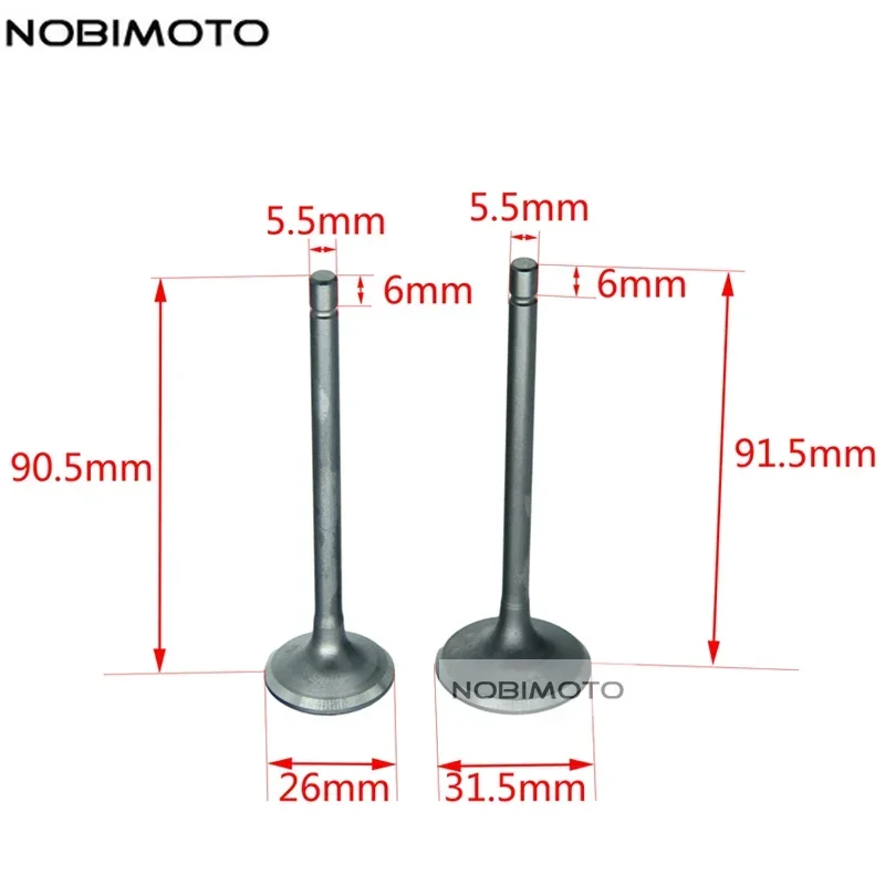 

CG 200CC CG200 Впускной клапан головки блока цилиндров Выпускной клапан