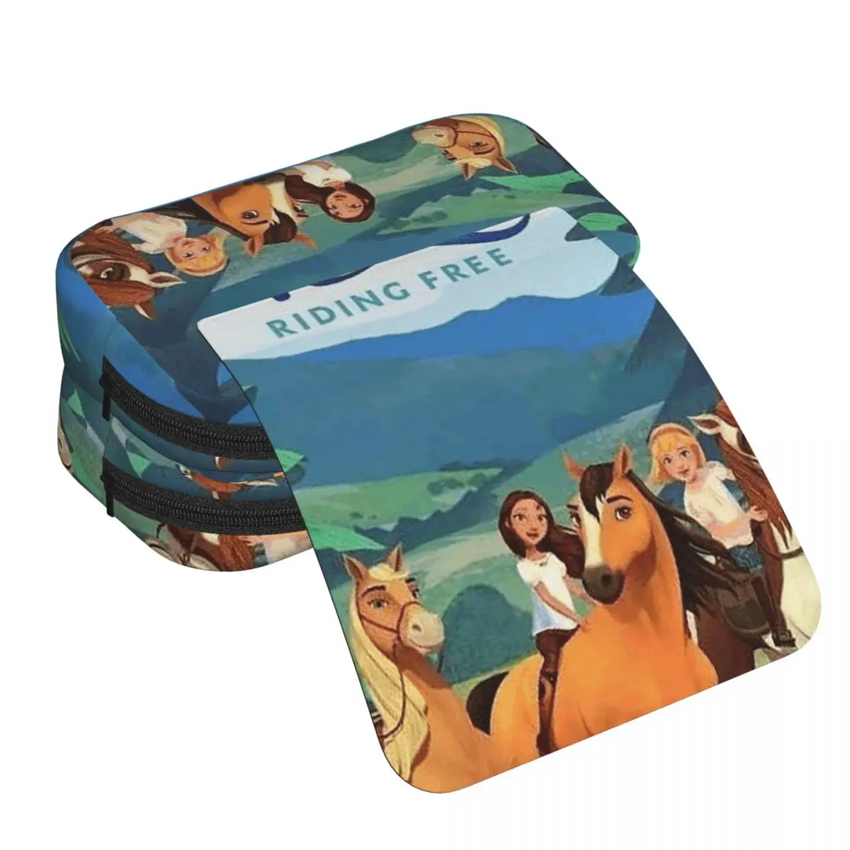 

Пенал Spirit Riding Free для студентов, подарочный пенал-коробка, сумка для канцелярских принадлежностей, органайзер для ручек