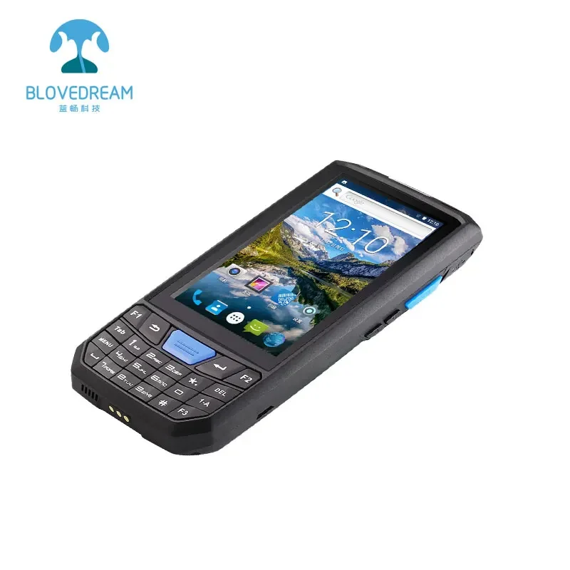 BloveDream T80 Android 9.0 4G Wifi GPS 1D 2D RFID Barcode Scanner PDA Handheld Data Terminal PDA