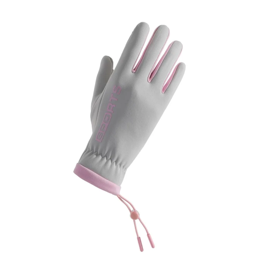 2024 터치스크린 겨울 장갑 따뜻한 플립 핑거 터치스크린 장갑 풀 핑거 장갑 야외 스포츠용