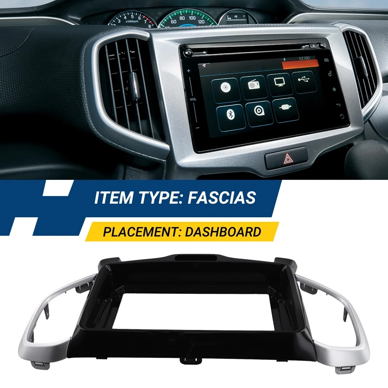 Pop 9 Inch Car Frame Fascia Adapter Android Radio Dash Fitting P Super Hot Zuki Solio 2015-2020