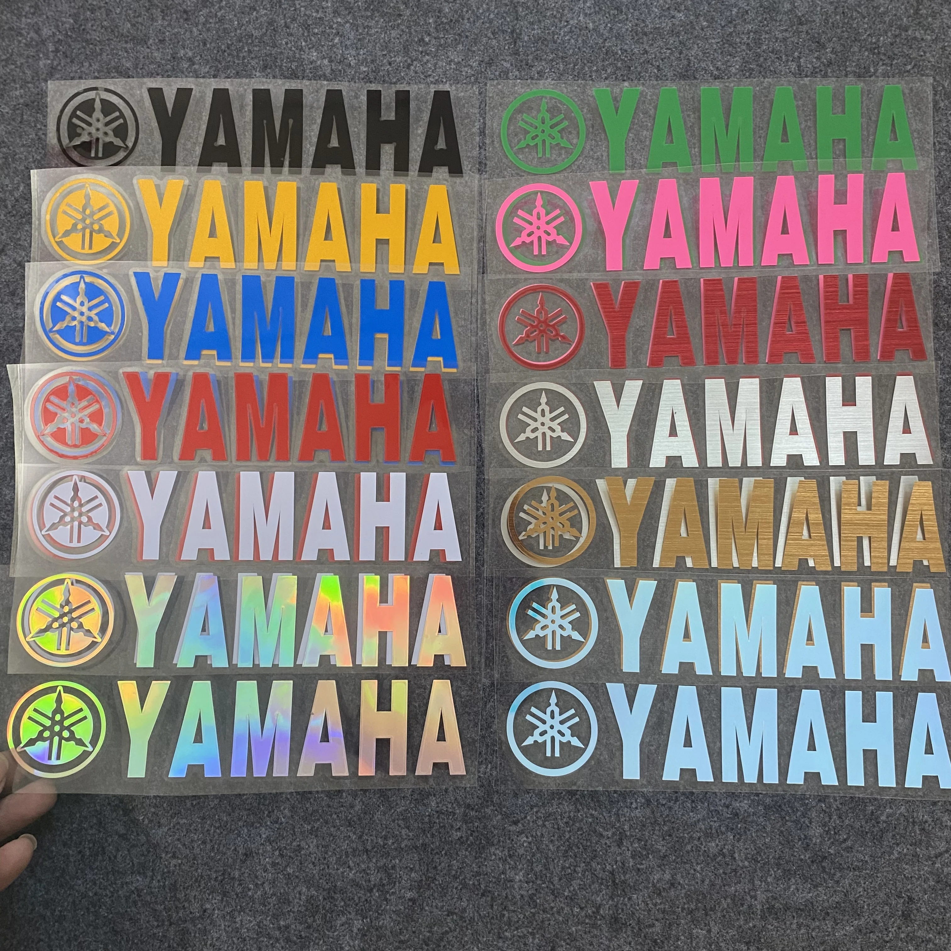 

2Pcs Yamaha Motorcycle Sticker Piano Motorboat Vinyl Waterproof Sticker For Yamaha Mt-09 Mt-07 NMAX155 Tracer Ténéré AEROX Refit
