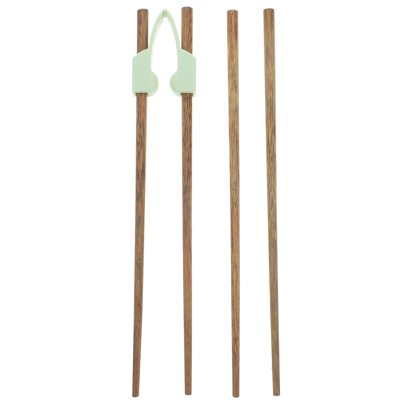 

1Set Reusable Elderly Eating Helper Chopsticks Non Slip Automatic Opening Training Chopsticks for Beginners Learning Recovery