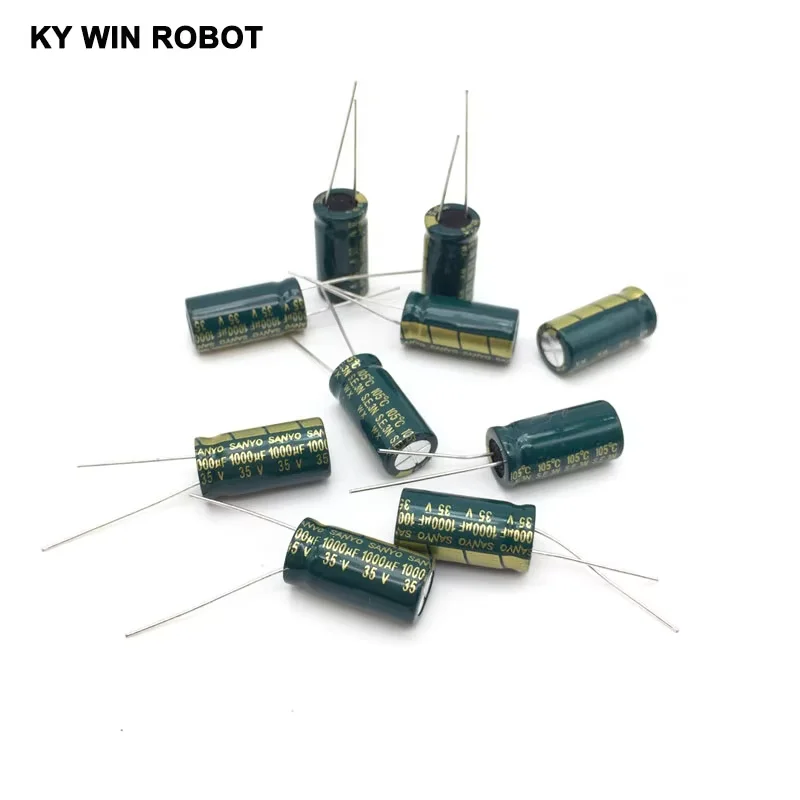 

35V 1000UF 10*20 10x20mm high frequency low impedance aluminum electrolytic capacitor 1000uf 35v