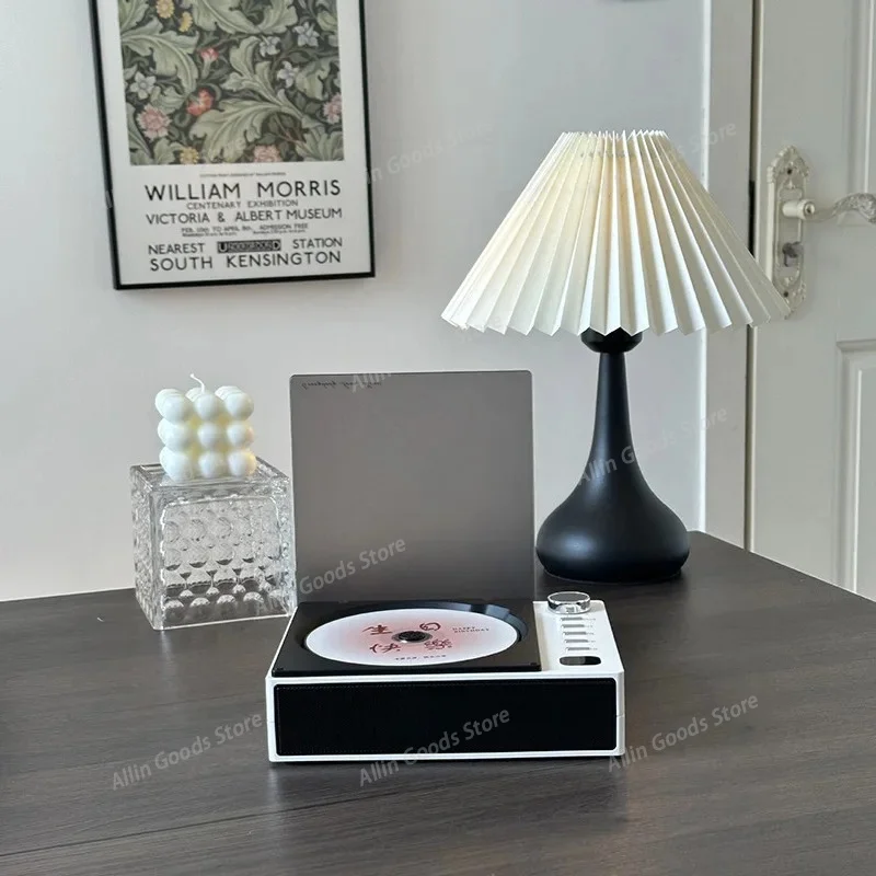 Portable CD Player Wireless Bluetooth Speakers FM Radio Music Album Player Home CD Machine With Screen, Rechargeable