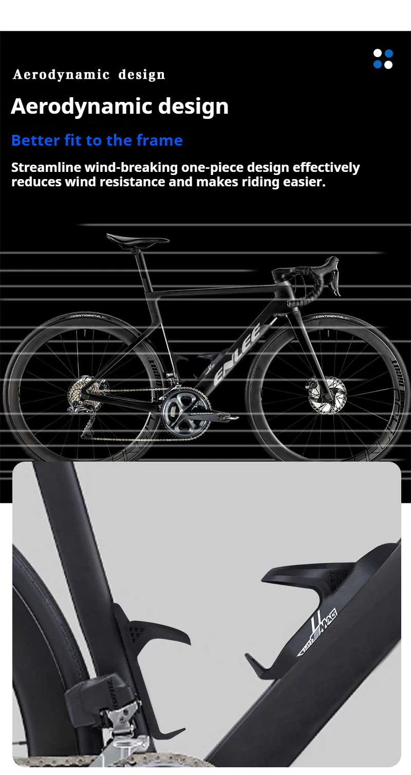 ENLEE Fahrrad Super Licht Pneumatische Wasser Flasche Käfig Berg Autobahn Fahrrad Brechen Wind Luft Pneumatische Wasser Flasche Käfig – Detail 5