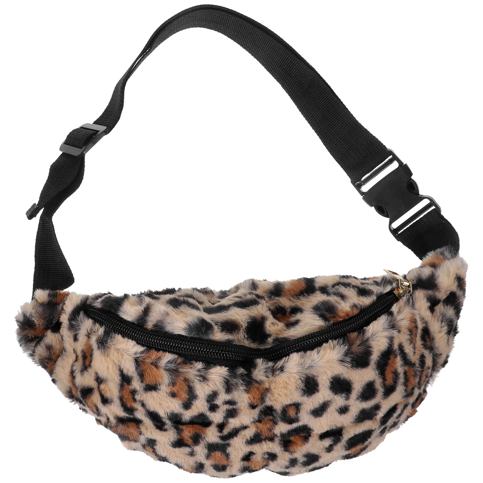 Leopard Waist Leopard Chest Fanny Pack Lightweight Shoulder Crossbody Bag Bag Travel Fanny Pack Adjustable Strap