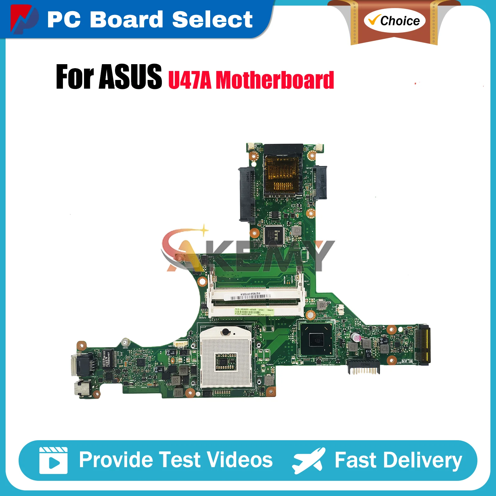 

Материнская плата для ноутбука U47A для ASUS U47A U47, материнская плата для ноутбука, этот товар в наличии, 100% тестирование, ОК, быстрая доставка, высокое качество