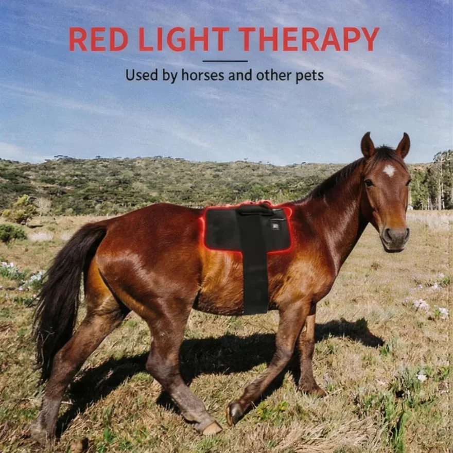 Horse Pain Relief LED Red Light Near Infrared Pet Pad Machine Horse Back Therapy