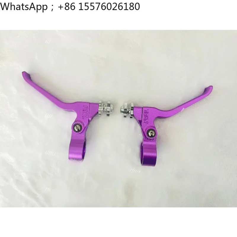 Lightweight Aluminium Alloy C Clip Brake Handle Disc Brake Lever Bearing Rotation Point for Bicycle Cycling Parts