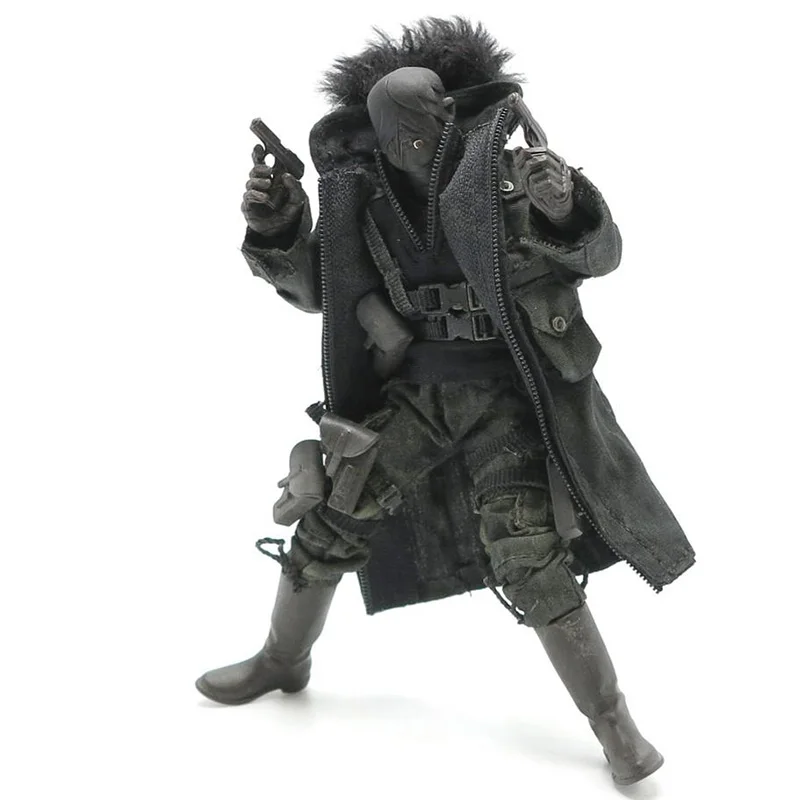 1/12 giacca da uomo tuta tuta salopette canotta mimetica militare giacca da combattimento scarpe per 6 ''Action Figure Body Model