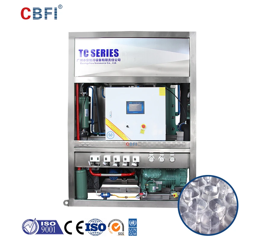 Tube Ice Machines for Sales CBFI 5 Tons Tube Ice Making Machines Price Tube Ice Maker Machines Commercial