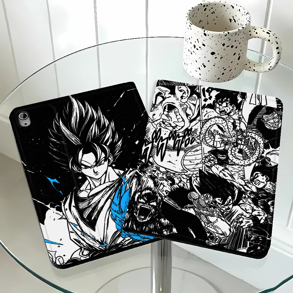 Case for Samsung Galaxy Tab S10FE S10 Plus A11 S7 S8+ S9+ S10 Lite S11 A9Plus S9 FE A7 Lite A8 With Pencil Holder Dragon Balls