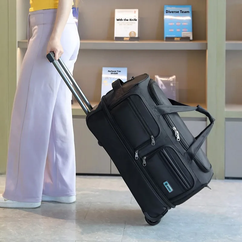 multi-functional-large-capacity-wheel-carry-on-bag-for-men-and-women-lightweight-expandable-handheld-travel-bag-for-business