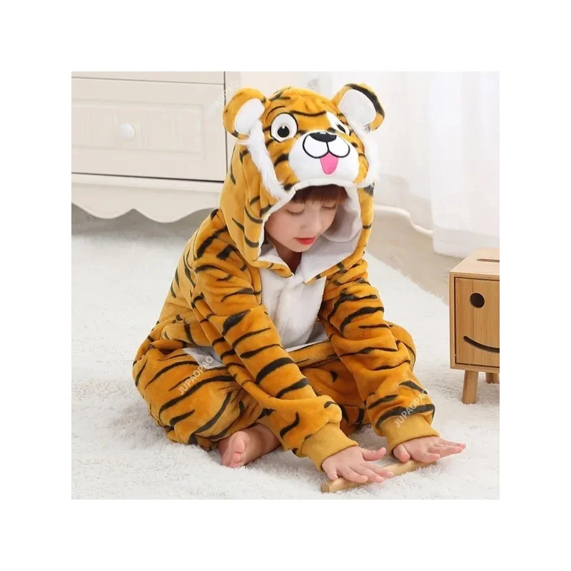 

Детские комбинезоны в стиле аниме для косплея от 4 до 12 лет, весенний костюм, фланелевая одежда для девочек и мальчиков, одежда для малышей, детский комбинезон с животными, пандой 72-й