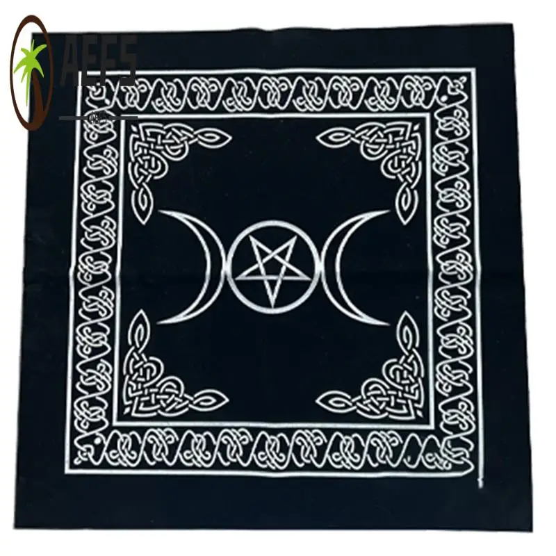 

AEF5-49X49 см, чехол для настольной игры Таро, ритуальные аксессуары, принадлежности для ведьмы, чехол для игры