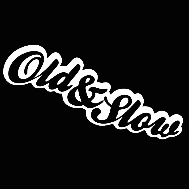 Picture 5: Car Stickers Vinyl Decal Old And Slow Motorcycle Decorative Accessories Creative Laptop Helmet