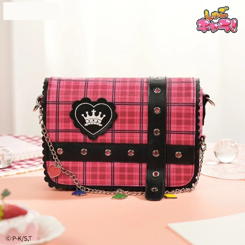 

Anime Shugo Chara Crossbody Bag Cosplay Waistpack Girl JK Uniform Messenger Shoulder Bag Student Handbag Gift Girl's Fashion bag