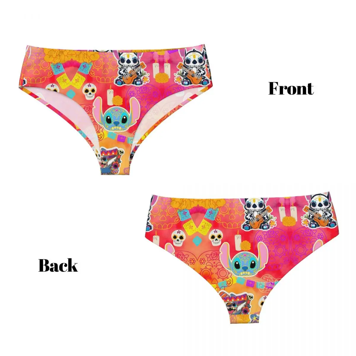 Calzoncillos respirables de la historieta de la ropa interior femenina de encargo de las bragas del punto de Animes de las mujeres