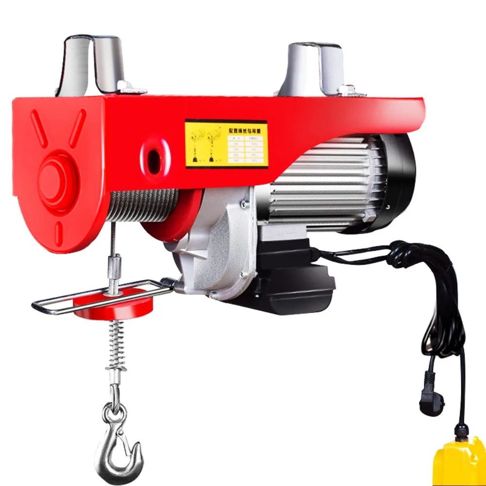 

China factory CE certified 200-1500kg mini electric hoist crane with wireless remote control | 110V/220V