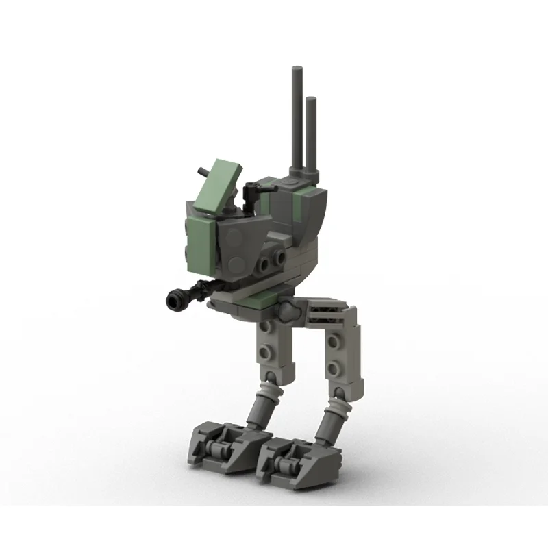 

Новая модель MOC Mecha, космическая война, 41-я модель маленького робота «сделай сам», креативные образовательные детские строительные блоки, подарок