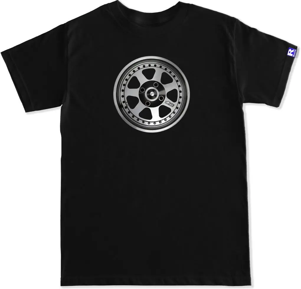 R Built Men's M7 Wheels  Tees High Quality 100%Cotton Short Sleeve