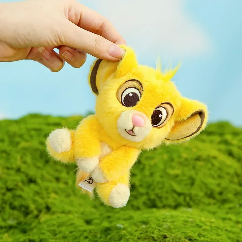 Disney's The Lion King Simba Kids Plush Doll Anime Cute Car Keychain Fashion Backpack Pendant Kawaii Children Girl Holiday Gifts