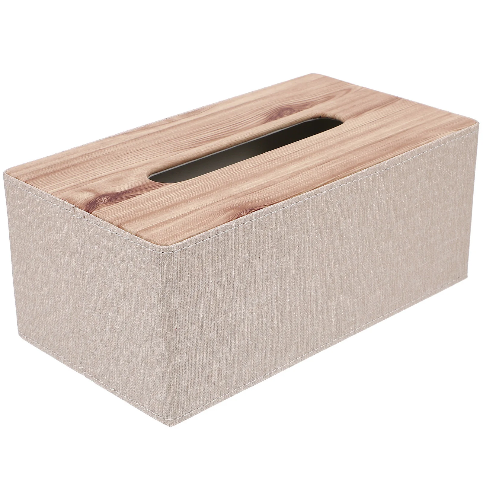 

Tissue Box Cover Simple Design For Home Office Hotel Car Pu Napkin Storage Holder Desktop Tissue Box