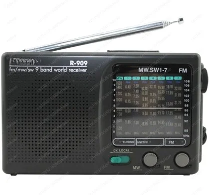 R-909 Radio for the Elderly Full Band Pocket Mini Small Charger Portable for the Elderly.