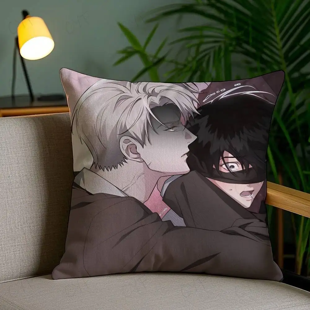 

BL Anime Yaoi Loving Cartoon Pillow Case Custom Printed Brushed Fleece Pillow, Baby Skin-Touch, Eco-Friendly Dye-Sublimation Cus