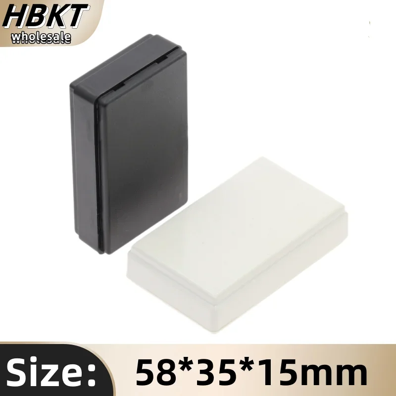 1pcs Waterproof Plastic Project Electronic Instrument Case Enclosure Box 58x35x15mm Wire Junction Boxes
