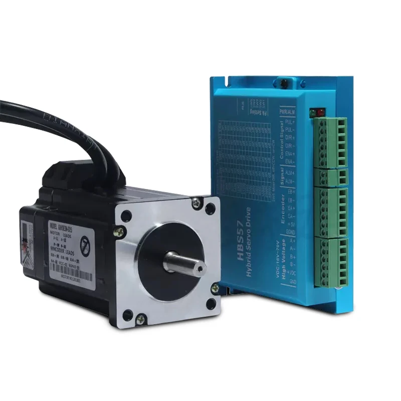 

60 Nema24 Комплект шагового двигателя с замкнутым контуром 3N.M 4N.M Гибридный сервопривод Высокая скорость