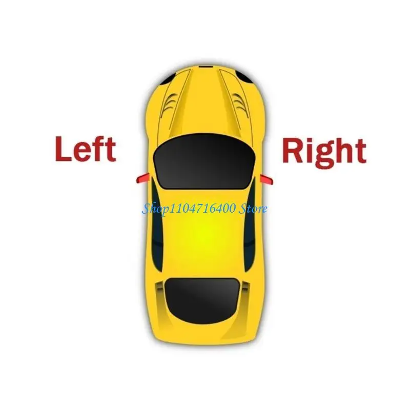 y1gd 1490405-41-C 1490406-31-C Fit for Car 3/Y Car Front File Glass Sunvisor Shield