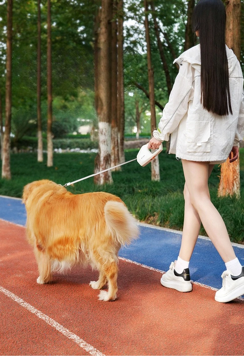 Cat and dog leash small dog universal portable pet supplies extendable pet leash color blocking design