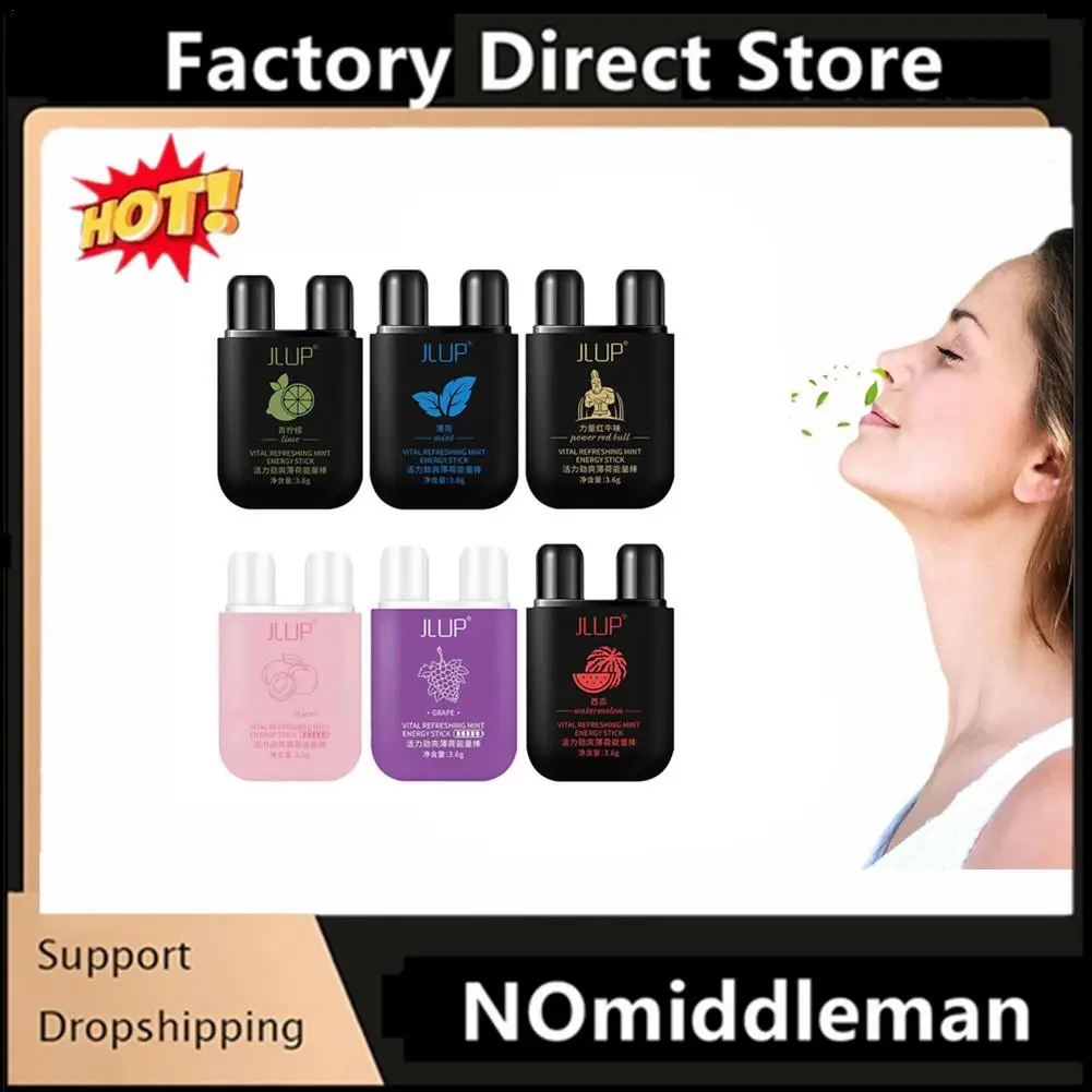 

Nasal Suction Double-hole Design Wake Up Stick Empty Bottle Small Nasal Tubes Inhaler Plastic Avoid Sleepiness Device