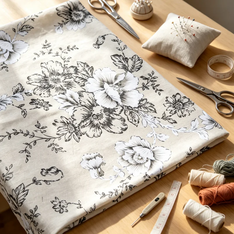 Tela con Estampado de Peonías, - Decorative Throw Pillow reseña y precio