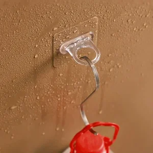 Multifuncional montado na parede ganchos redondos, perfuração livre, pasta sem costura, rack de armazenamento, cozinha, banheiro, cabide de anel doméstico, 10pcs 10 principais vendas argola para cadeira - №1