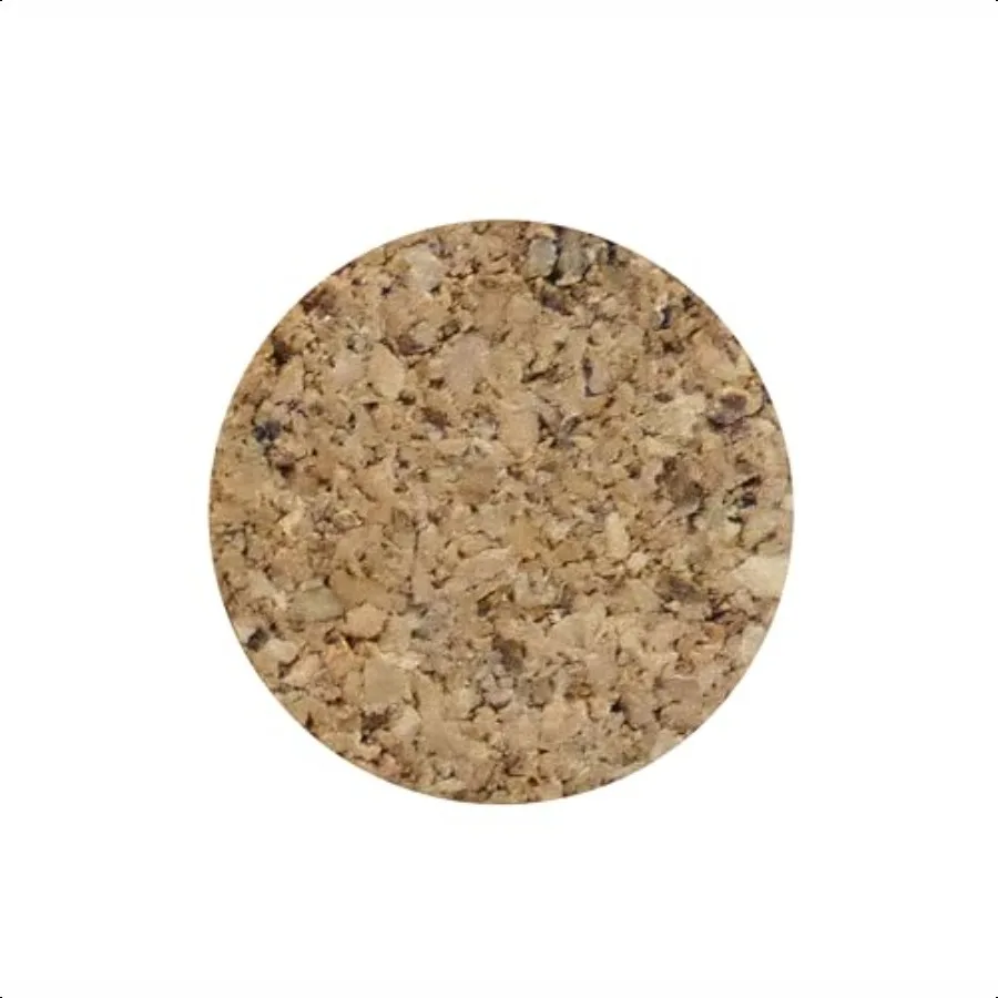 4074095N 9 16" Round Tan Self Stick Cork Disks 12 Piece Set