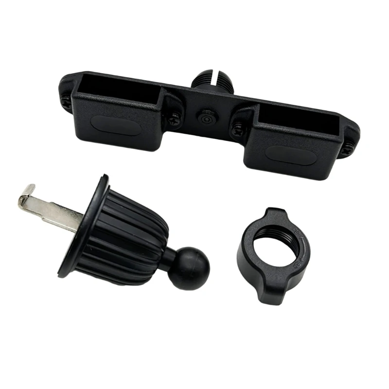 Upgraded Vehicle Mount for Communication Radios Double Device Vehicle Support