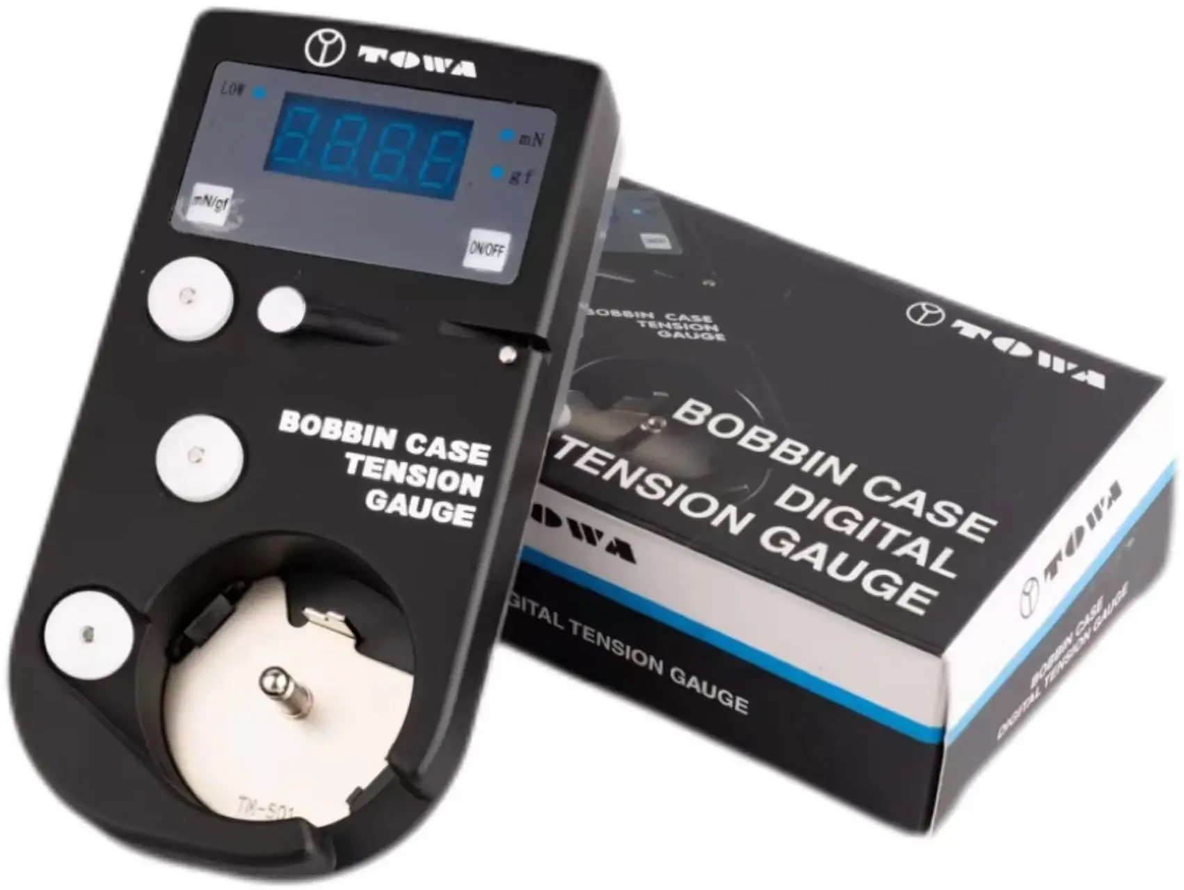 

ORIGINAL TOWA DTM-A1 Digital Tension Gauge Guide Device Sewing Accessories For "L" / "M" Type Bobbin Case (DTM-A1/TM-501/TM-502)