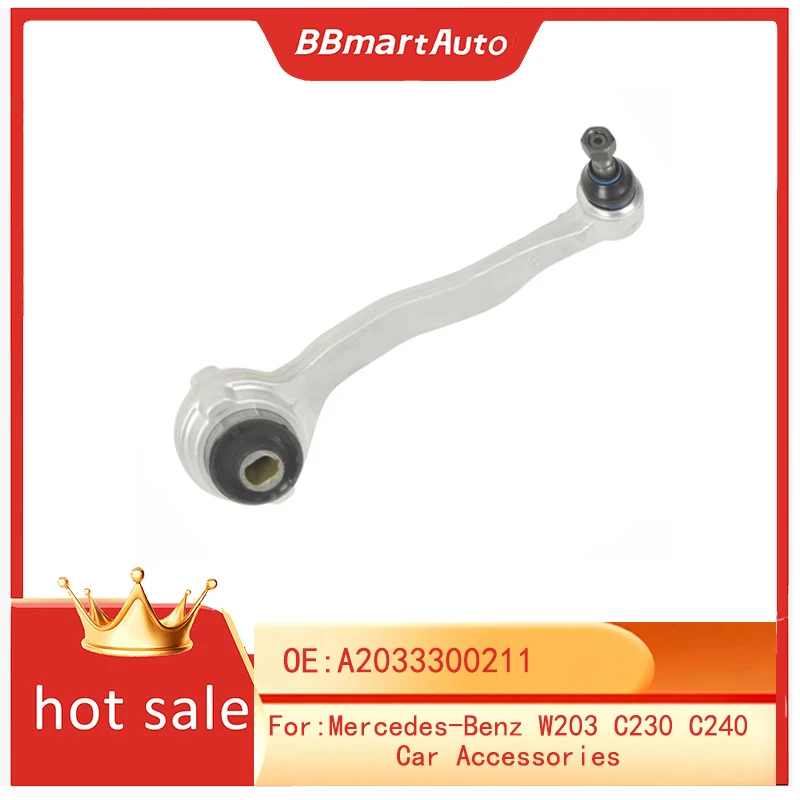 

A2033300211BBmart Auto Parts 1pcs Front Right Upper Control Arm for Mercedes-Benz W203 C230 C240 Car Accessories OE A2033300211