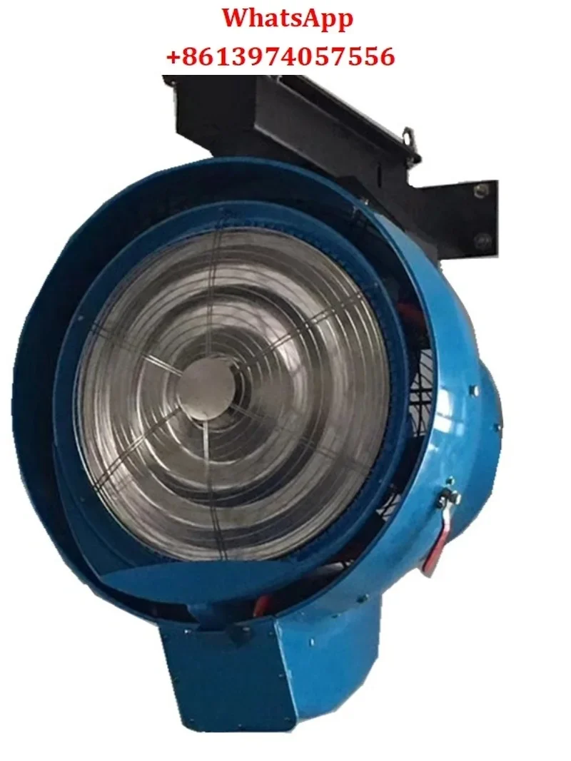 work at Centrifugal humidifier industrial spray workshop cooling wall mounted water fan dust suppression spray large ceiling fan