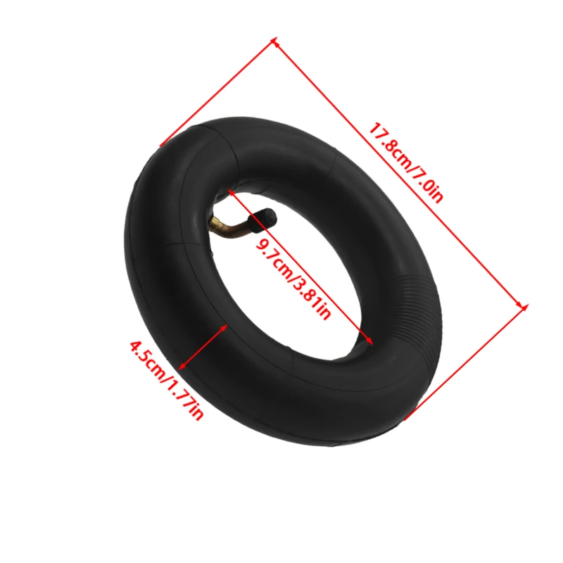 Get a Comfortable Ride on Your Electric Scooter Using These 200x75 8-Inch Inflatable Rubber Tire Tubes.